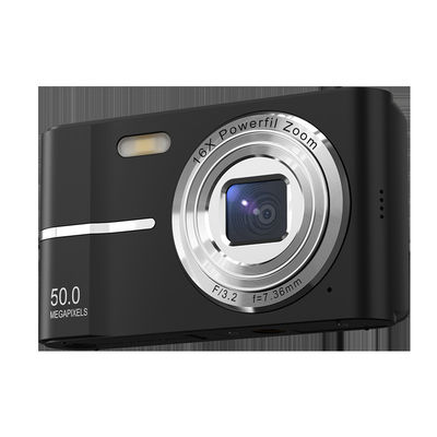 충격 방지 컴팩트 디지털 카메라 오토 포커스 50MP 16X 초보자 사진