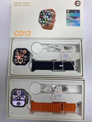 회전 카메라와 터치 줌과 함께 CD12 4G LTE 스마트 워치