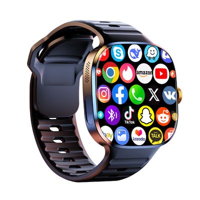 IP67 방수 2025 M99 4G SIM 카드 스마트 워치, 전화 BT 통화 NFC GPS Deepseek Youtube Tiktok Whatsapp 지원